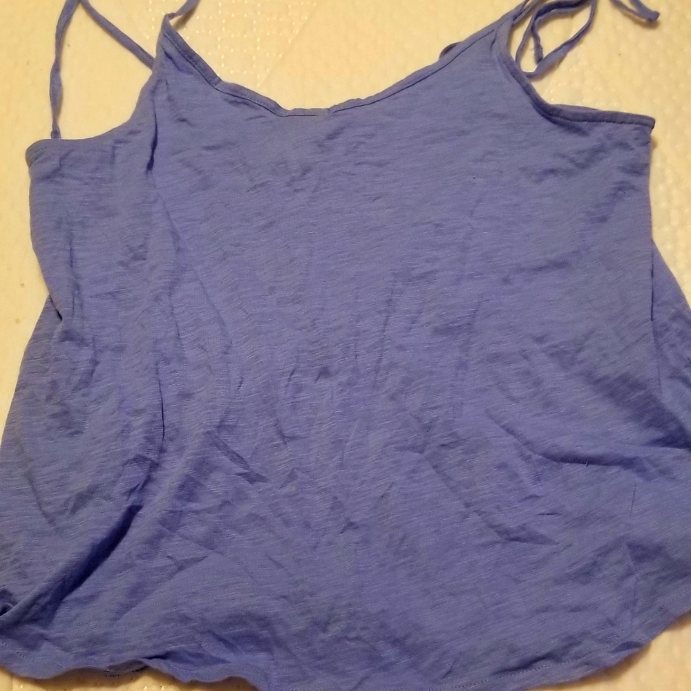 Blue tank top